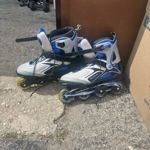 Rollerblade Inline Skates in White, Blue & Black